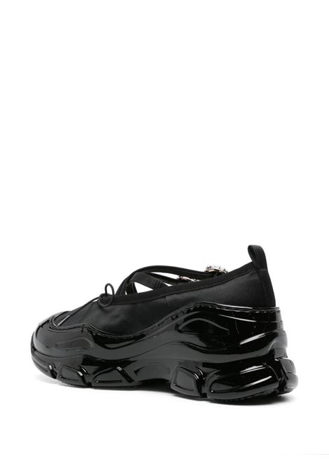 Sneakers con fibbia in nero di Simone Rocha - donna SIMONE ROCHA | HT19B0755BLK